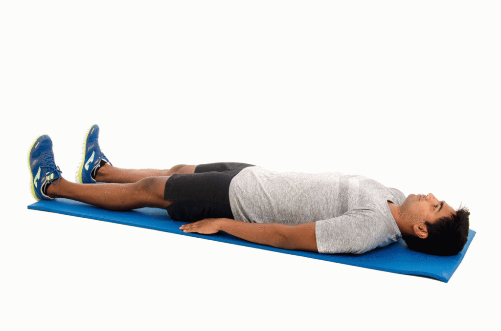 knee to chest stretch
