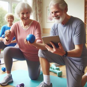 low-impact exercises, walking, swimming, cycling, UK seniors