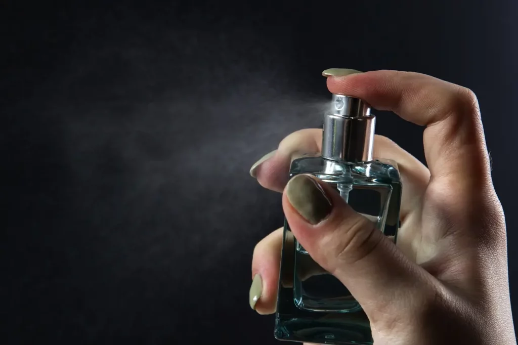 1 oz Perfume Bottle in Hand