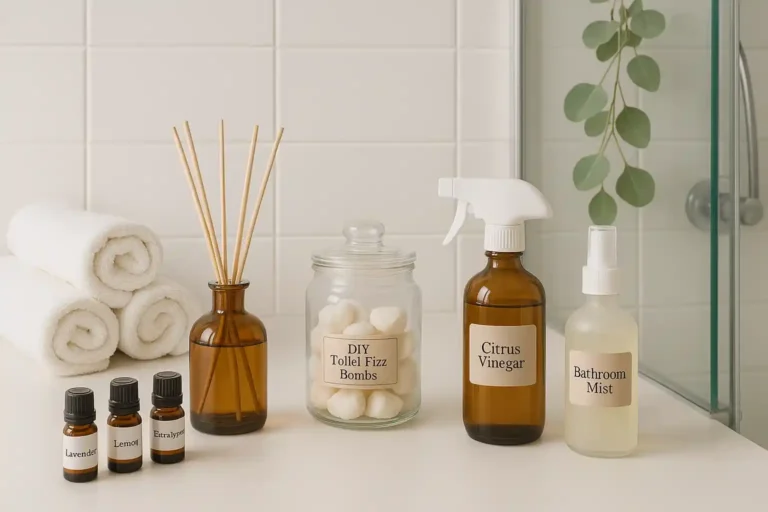 how to keep bathroom smelling fresh