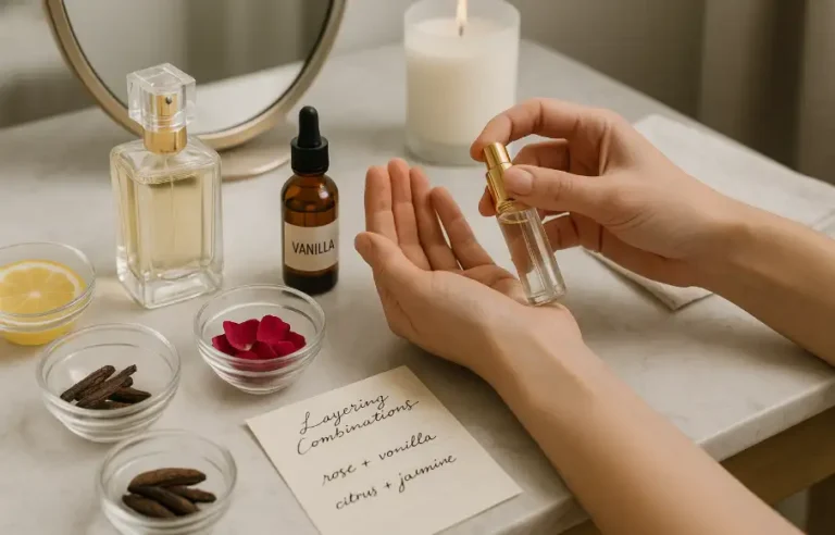 Perfume layering