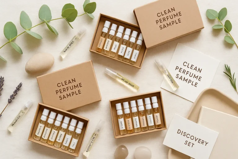 Clean Perfume Sample Set , clean perfume sampler set