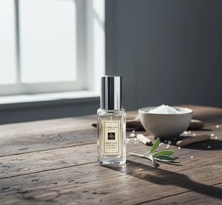 Jo Malone Wood Sage & Sea Salt perfume bottle